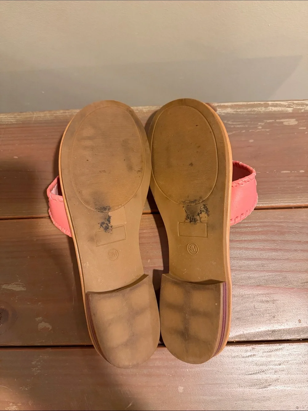 Women’s Coral Braided Toe-Post Slide Sandals